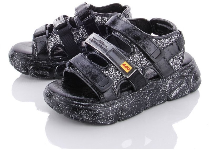 

Босоножки Covaleri N-B20138-1 40 черные текстиль на платформе