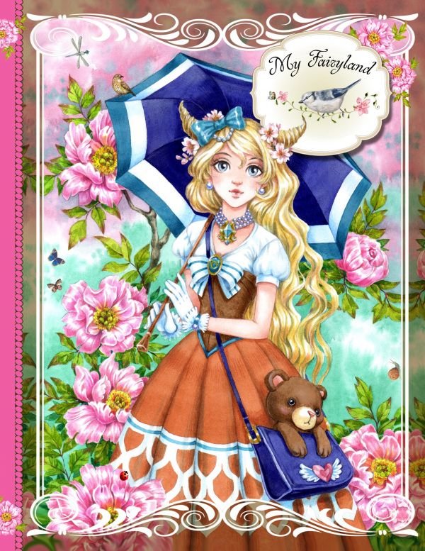 

Блокнот. My Fairyland (розовый)