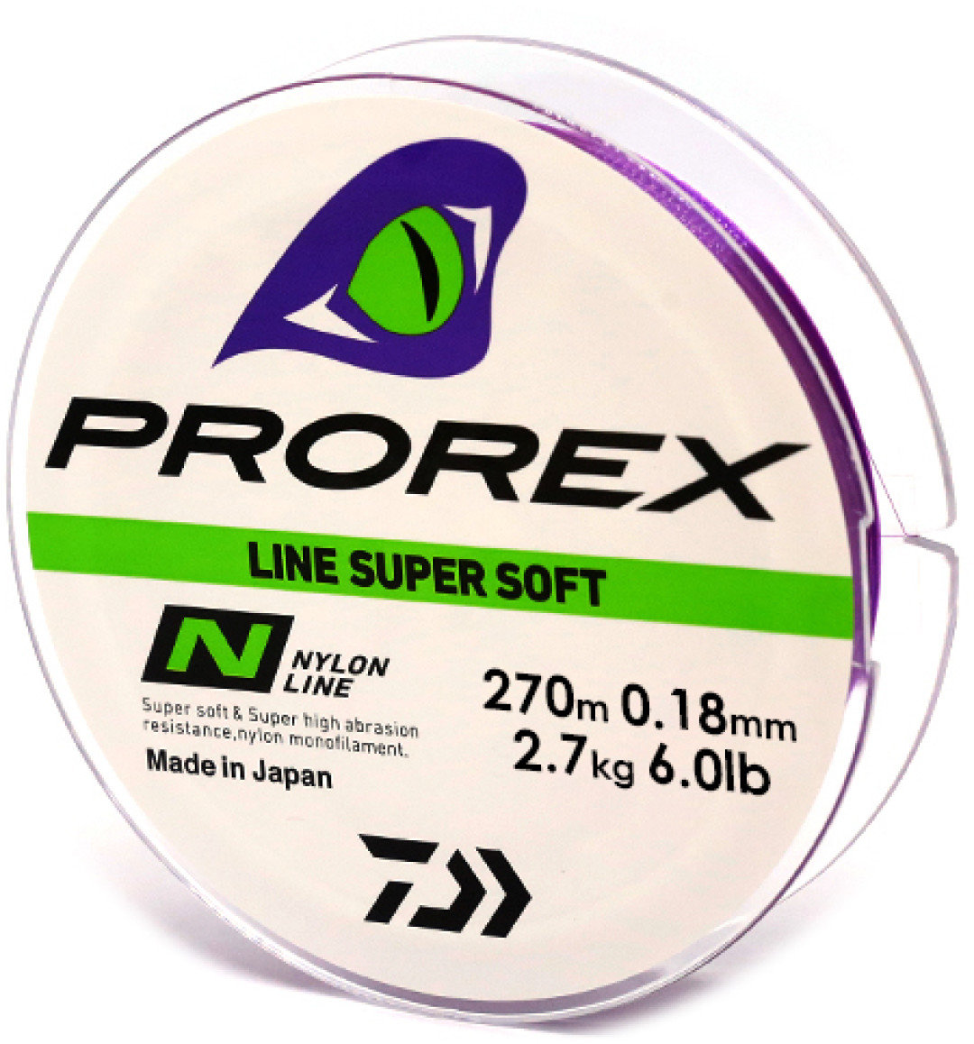 

Леска Daiwa Px Line Ss 270m 2.7kg 0.18mm (12821-018)