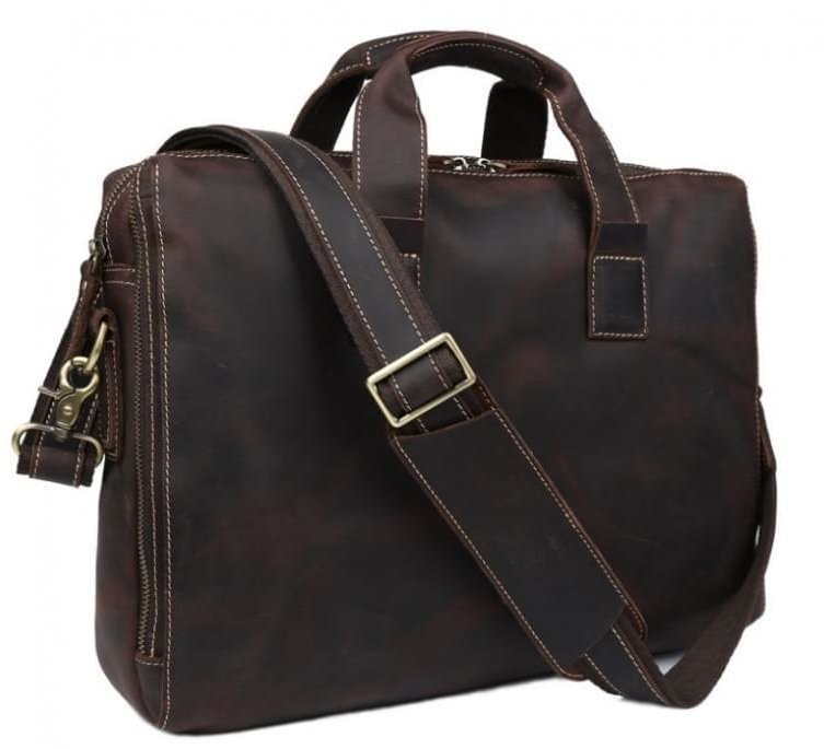 

Tiding Bag Leather Bag Brown (7167R) for MacBook 15"