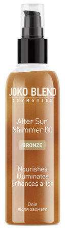Акція на Joko Blend After Sun Shimmer Oil Bronze 100 ml Масло после загара с шиммером від Stylus
