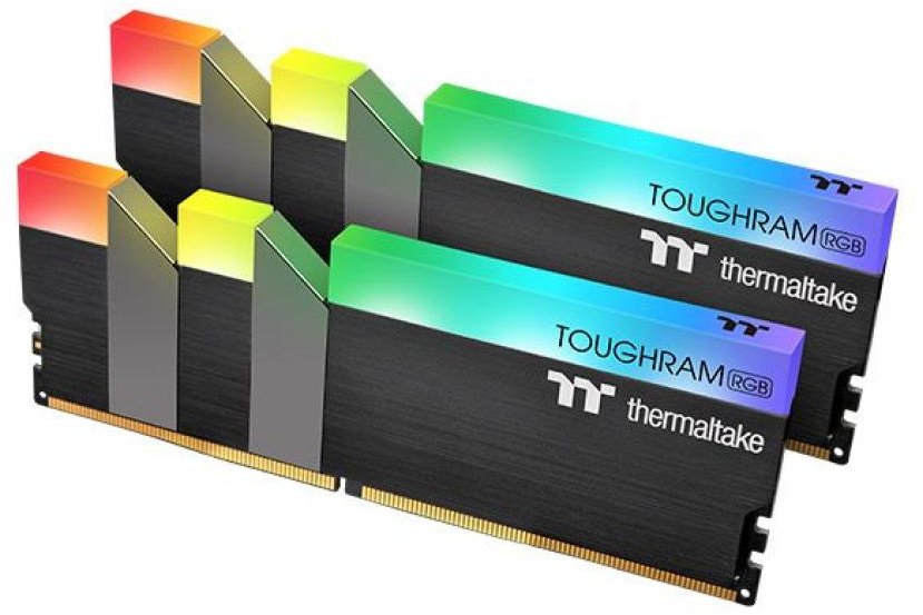 

Thermaltake 16 Gb (2x8GB) DDR4 3600 MHz Toughram Black Rgb (R009D408GX2-3600C18B)