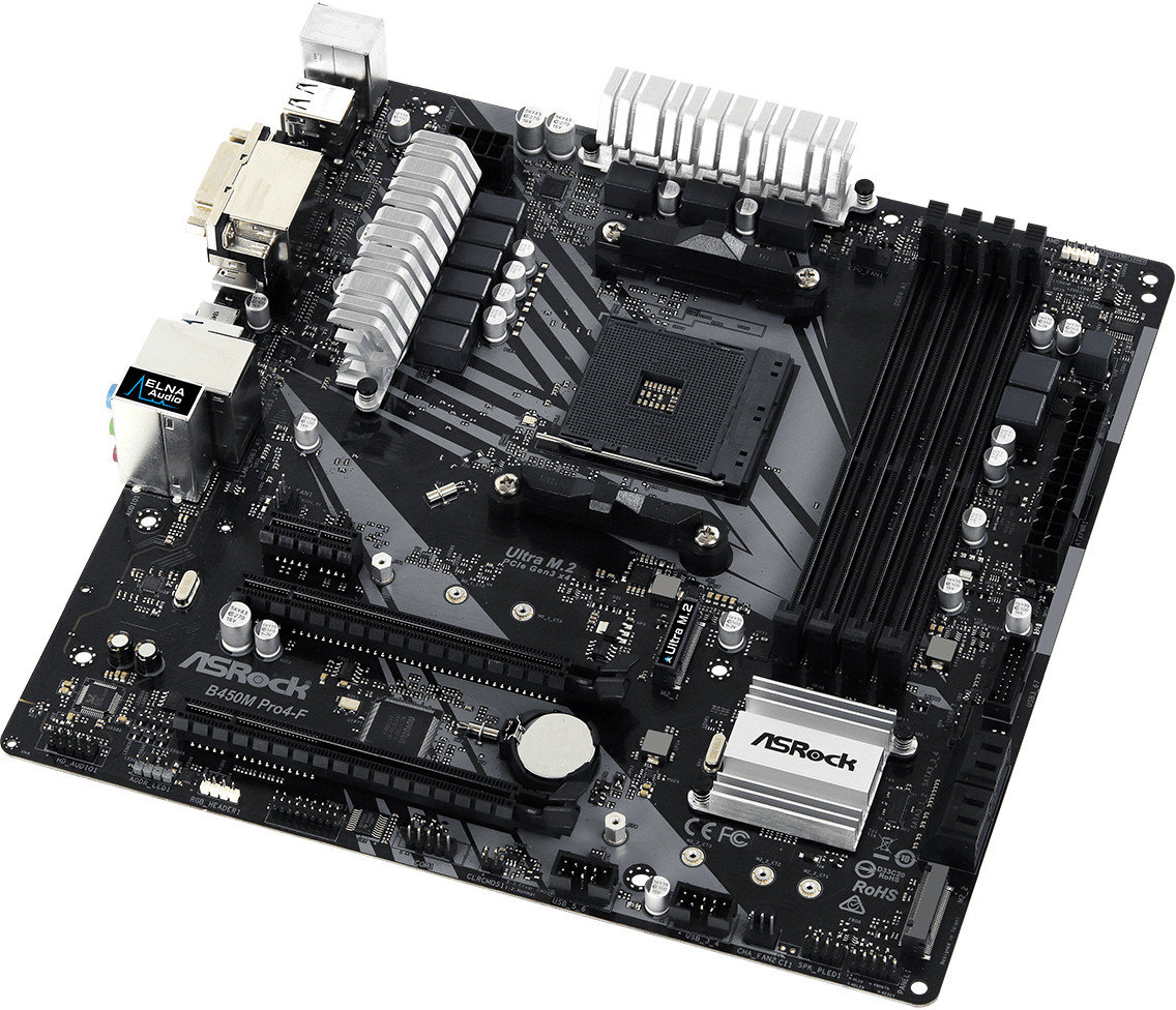 

ASRock B450M Pro4-F