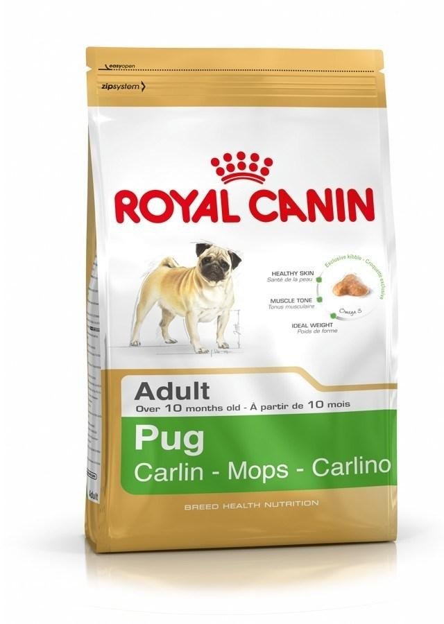 Акция на Сухой корм Royal Canin Pug Adult для взрослых собак старше 10 месяцев 3 кг (3182550799775) от Stylus