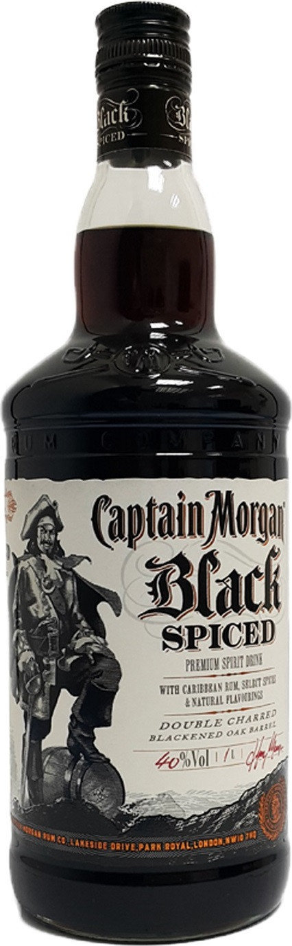 Акція на Алкогольный напиток на основе Карибского рома Captain Morgan "Black Spiced" 1л (BDA1RM-RCM100-009) від Stylus