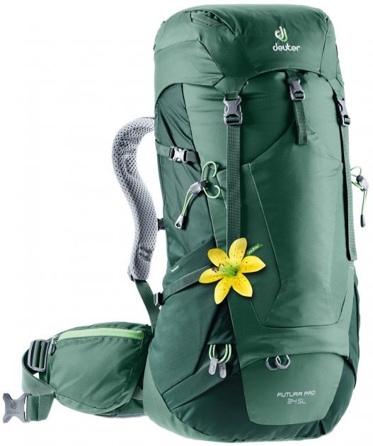 

Рюкзак Deuter Futura Pro 34 Sl цвет 2247 seagreen-forest (3401018 2247)