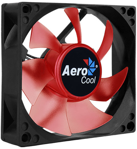 

Aerocool Motion 8 Red LED, 80мм, 3Pin, Retail