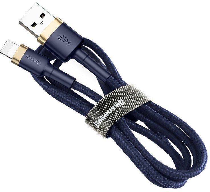 

Baseus Usb Cable to Lightning 2.4A 1m Gold/Blue (CALKLF-BV3)