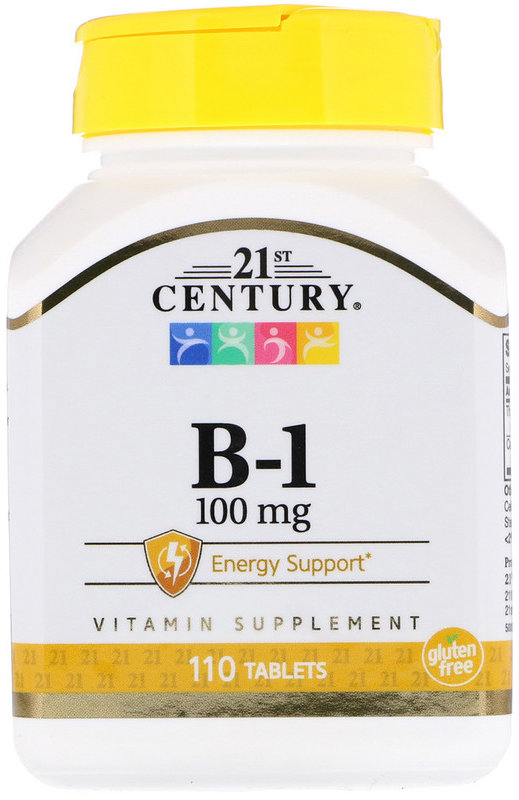 

21st Century, B-1, 100 mg, 110 Tablets (CEN-21151)