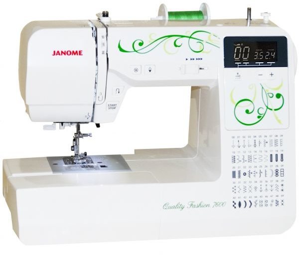 

Janome Fashion Quality 7600