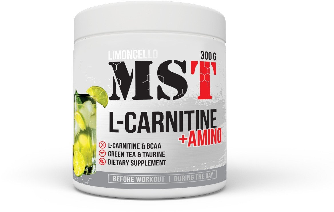 

Mst Nutrition L-Carnitine+Amino 300 g /30 servings/ Limoncello