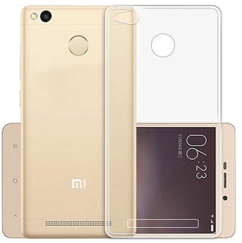 

Tpu Case Transparent for Xiaomi Redmi 3 / Redmi 3 Pro / 3S / 3X