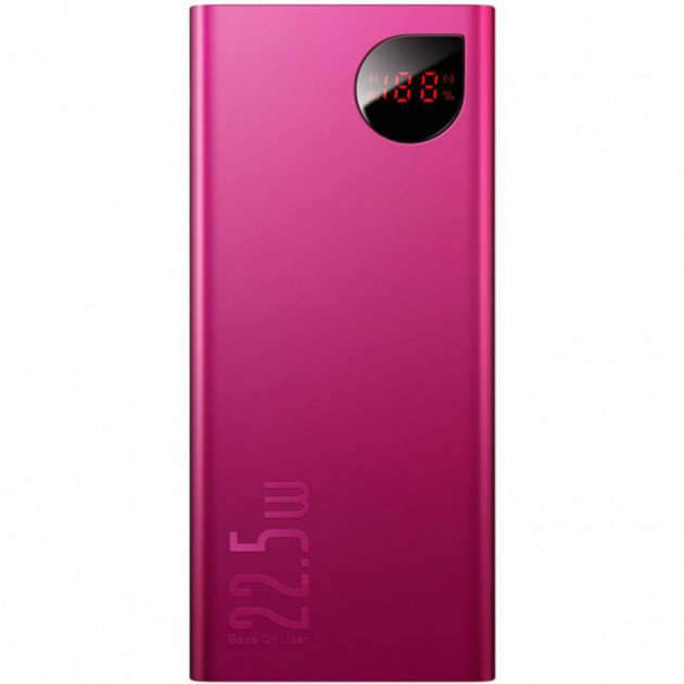 

Baseus Power Bank 20000mAh Adaman Metal Digital Display Pink (PPIMDA-A09)