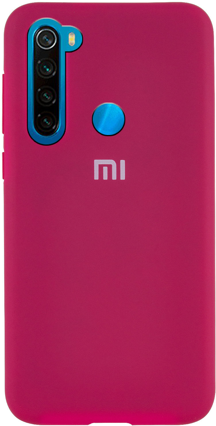 

Mobile Case Silicone Cover Hot Pink for Xiaomi Redmi Note 8