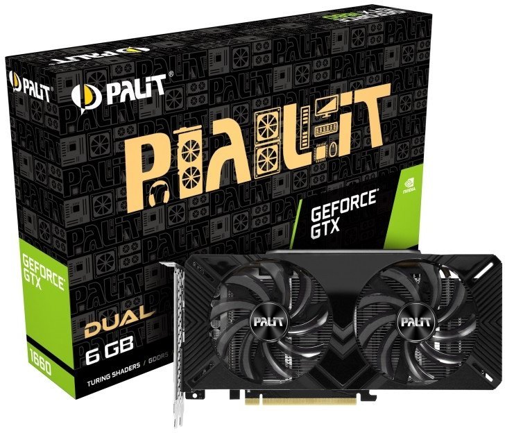 

Palit GeForce Gtx 1660 Dual 6GB (NE51660018J9-1161A)