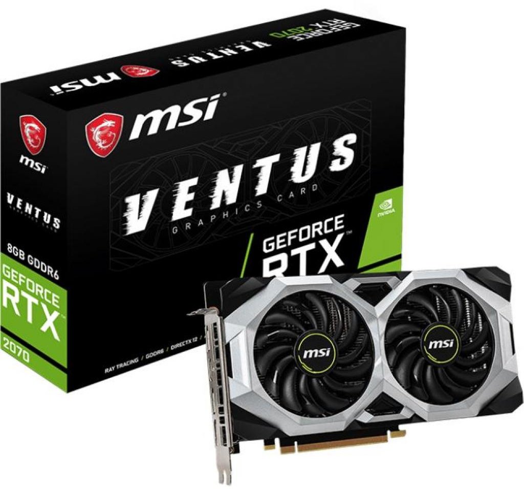 

Msi GeForce RTX2070 8192Mb Ventus (RTX 2070 Ventus 8G)