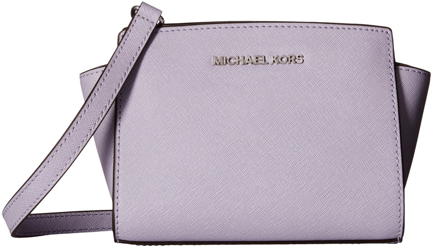 

Женская сумка кросс боди Michael Kors лиловая (192877314831)