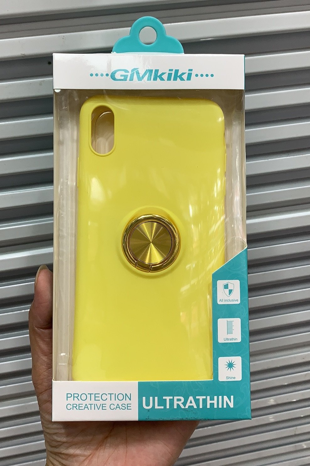 

Mobile Case Summer ColorRing Magnetic Holder Yellow for Samsung Galaxy A30s/A50/A50s