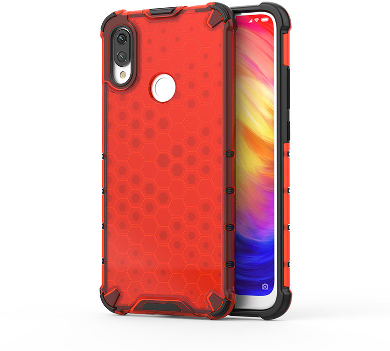 

Mobile Case Transformer Honeycomb Red for Xiaomi Redmi Note 7 / Redmi Note 7 Pro