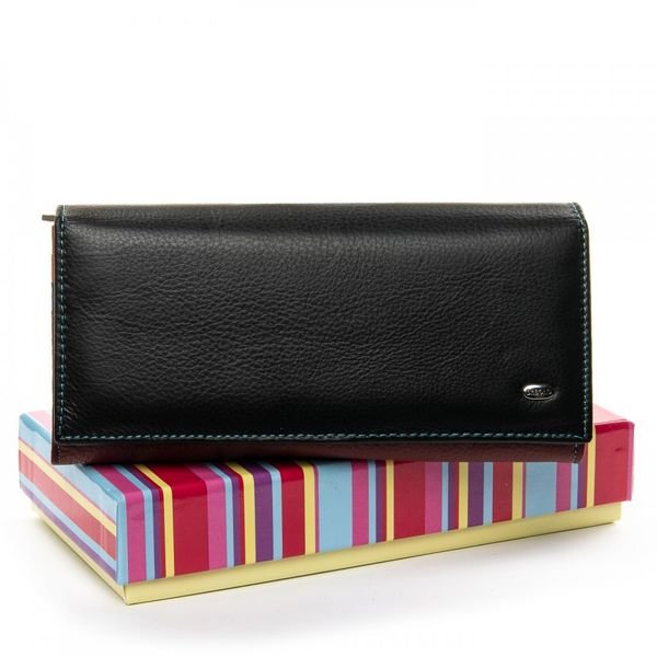 

Женский кошелек Dr. Bond Rainbow черный (WRS-22M black)