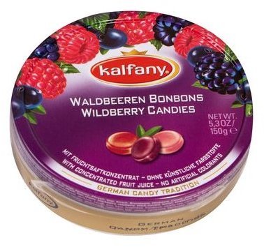 

Леденцы Kalfany Widberry Candies, Лесные ягоды (150 г) (WT3730)