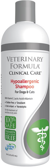 

Шампунь Гипоаллергенный Veterinary Formula Hypoallergenic для кошек и собак, 473 мл