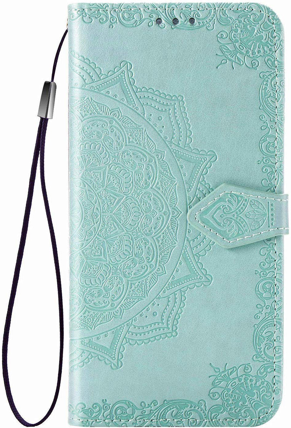 

Mobile Case Book Cover Art Leather Turquoise for Xiaomi Redmi Note 8 Pro