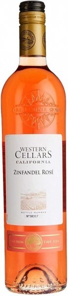 Акція на Вино Western Cellars Zinfandel Rose розовое полусухое 0.75л від Stylus