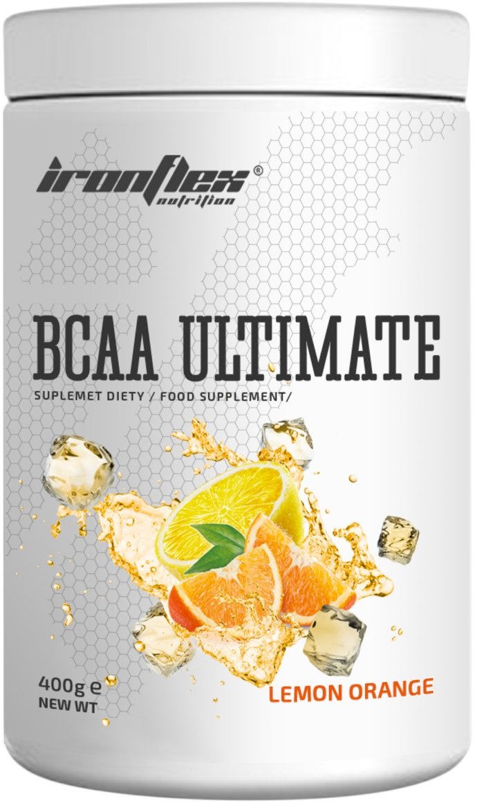 

IronFlex Nutrition Bcaa Ultimate Instant 400 g /40 servings/ Lemon Orange