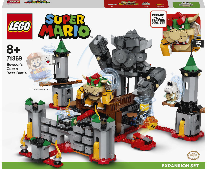 

Lego Super Mario Замок Боузера - битва с боссом (71369)