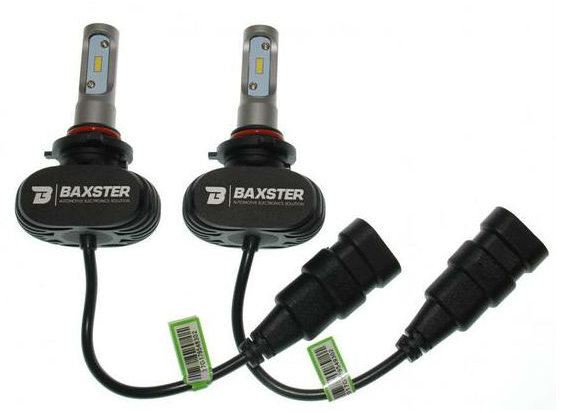 

Led лампа Baxster S1 HB3 (9005) 5000K 4000Lm (2 шт)