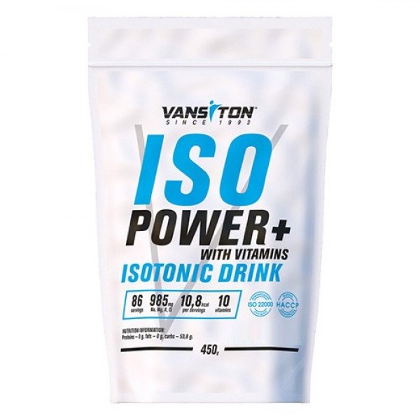 

Изотоник Vansiton Iso Power 450 g /86 servings/ Passion Fruit