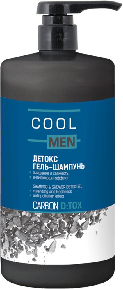 

Cool Men Detox Carbon Детокс гель-шампунь 1000 ml