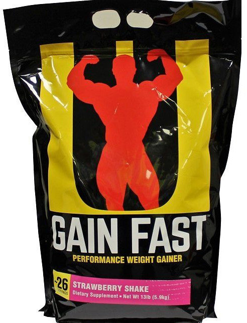 

Universal Nutrition Gain Fast 3100 5900 g /26 servings/ Strawberry