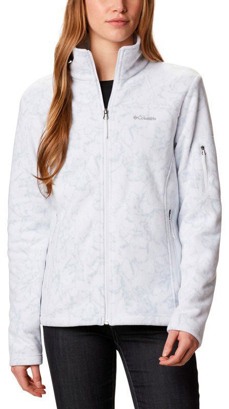 

Толстовка Columbia Fast Trek™ Printed Jkt 1622211-103 46 белая на молнии