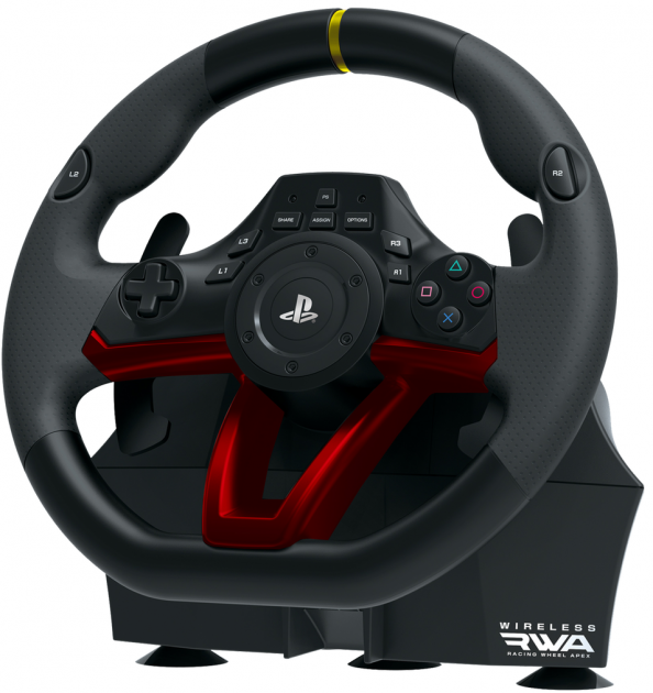 

Hori Wireless Racing Wheel Apex for PS4/PS5, Pc Black PS4-142E