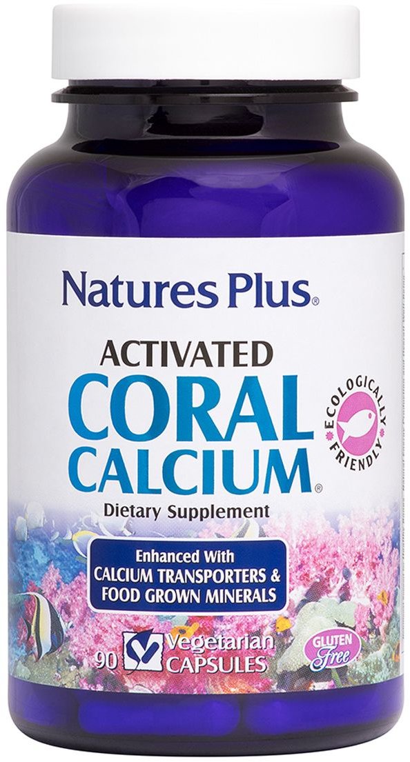 

Nature's Plus Coral Calcium, 90 Vegetarian Capsules (NTP3723)