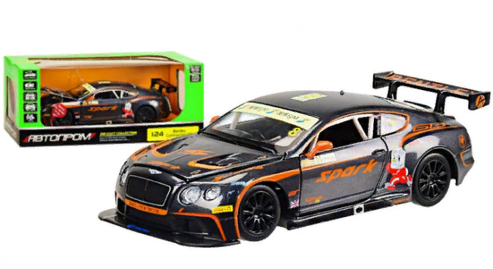 

Машинка металл 68267A АВТОПРОМ, 1:24 Bentley Continental GT3 Concept