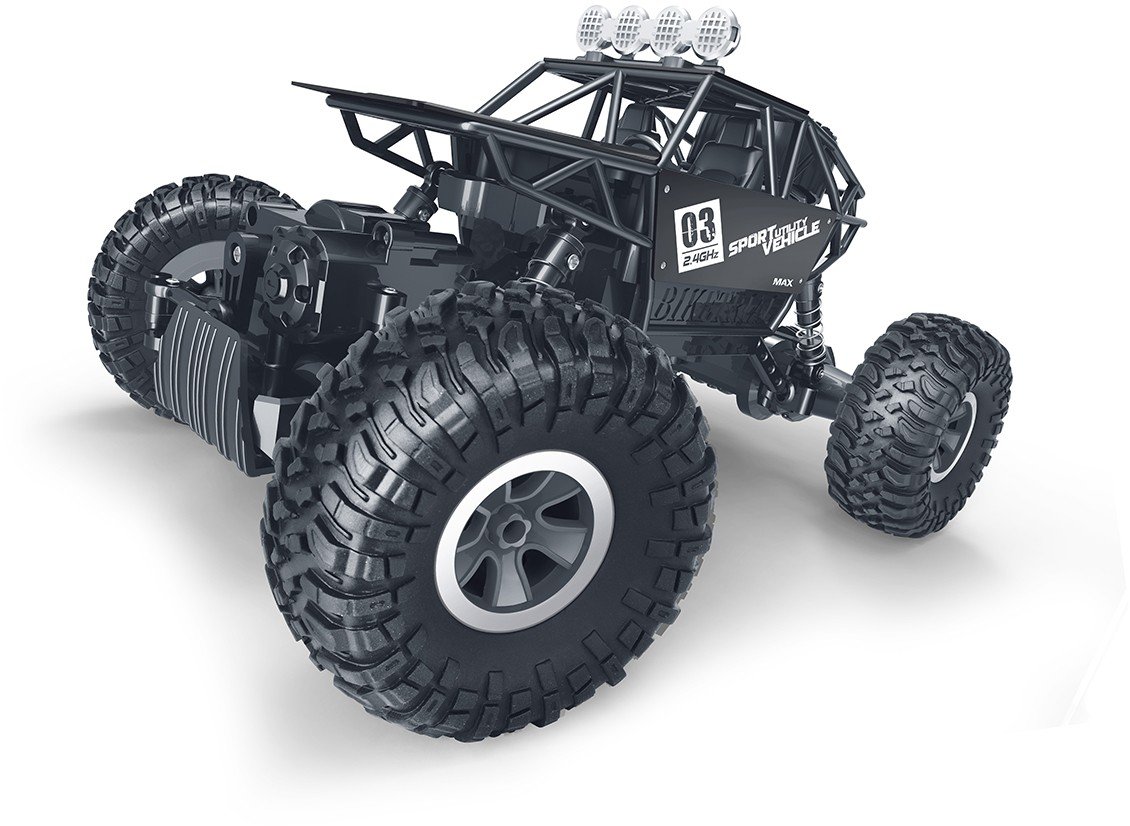 

Автомобиль Sulong Toys Off-road Crawler на р/у – Max Speed (матовый черный, метал. корпус, 1:18) (SL-112MBl)