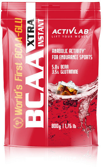 

Activlab Bcaa Xtra Instant +L-Glutamine 800 g /80 servings/ Cola