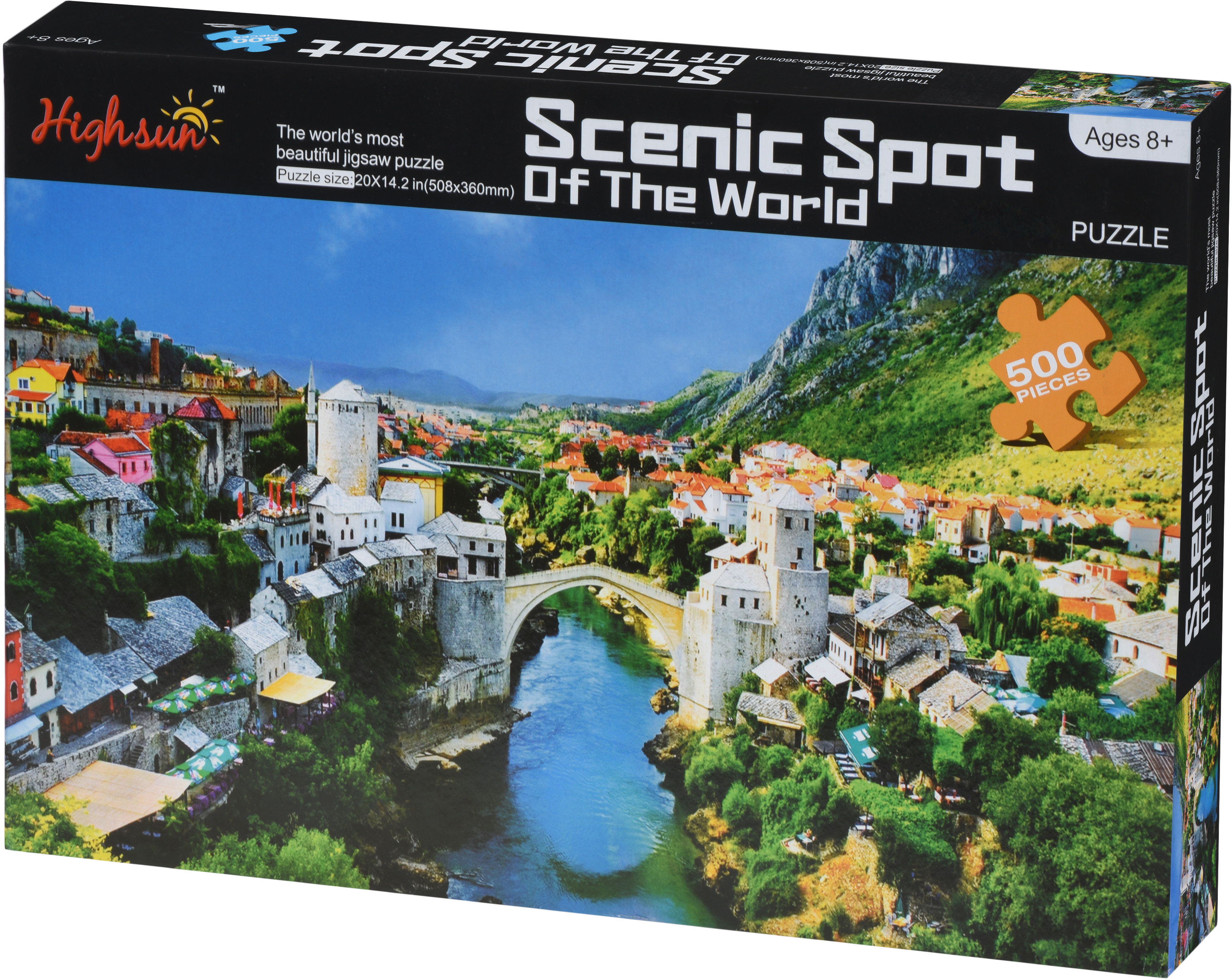

Пазл Same Toy Scenic Spot 500 элементов (88057Ut)