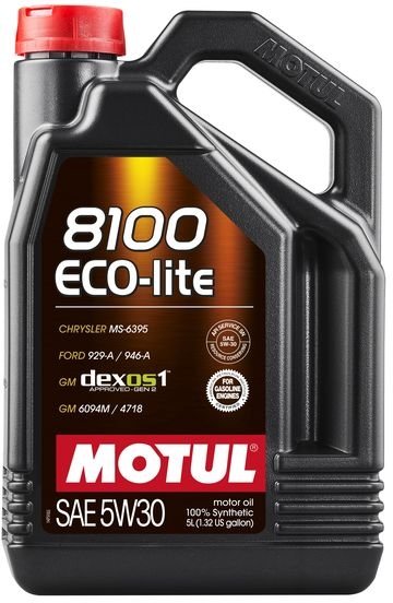 

Моторное масло Motul 8100 Eco-lite Sae 5W30 839551 5л