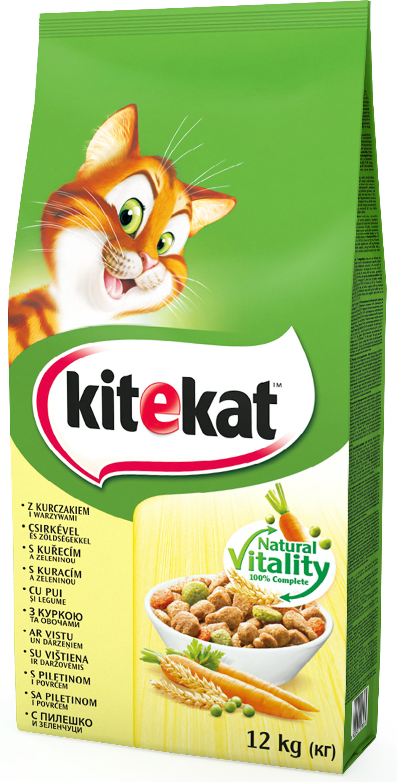 Акція на Сухой корм для котов Kitekat Курочка с овощами 12 кг (5900951013072) від Stylus