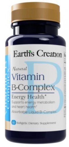 

Earth‘s Creation Vitamin B Complex Витамин В 60 мягких капсул