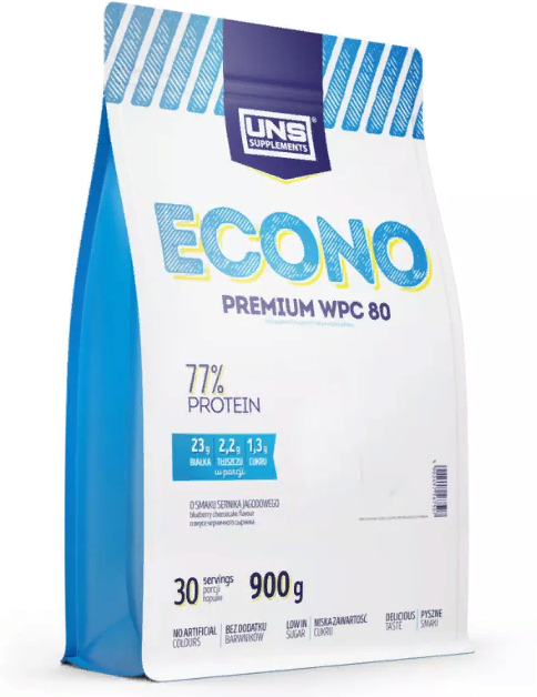 

Uns Econo Premium 900 g /30 servings/ White Chocolate with Almonds