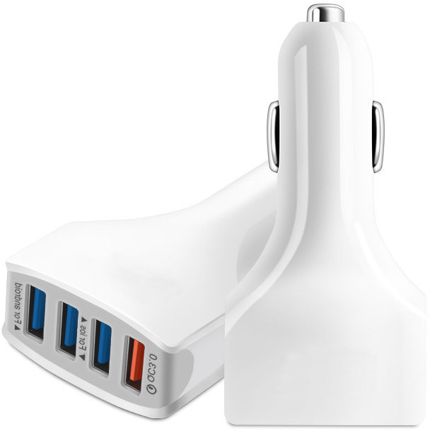 

Xoko Usb Car Charger Quick Charger 3.0 4xUSB 7A White (CQC-400-WH)