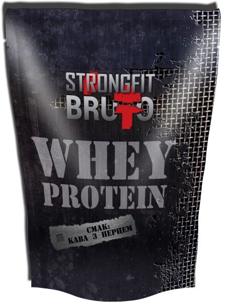 

Strong Fit Whey Protein 909 g /22 servings/ Кофе с перцем