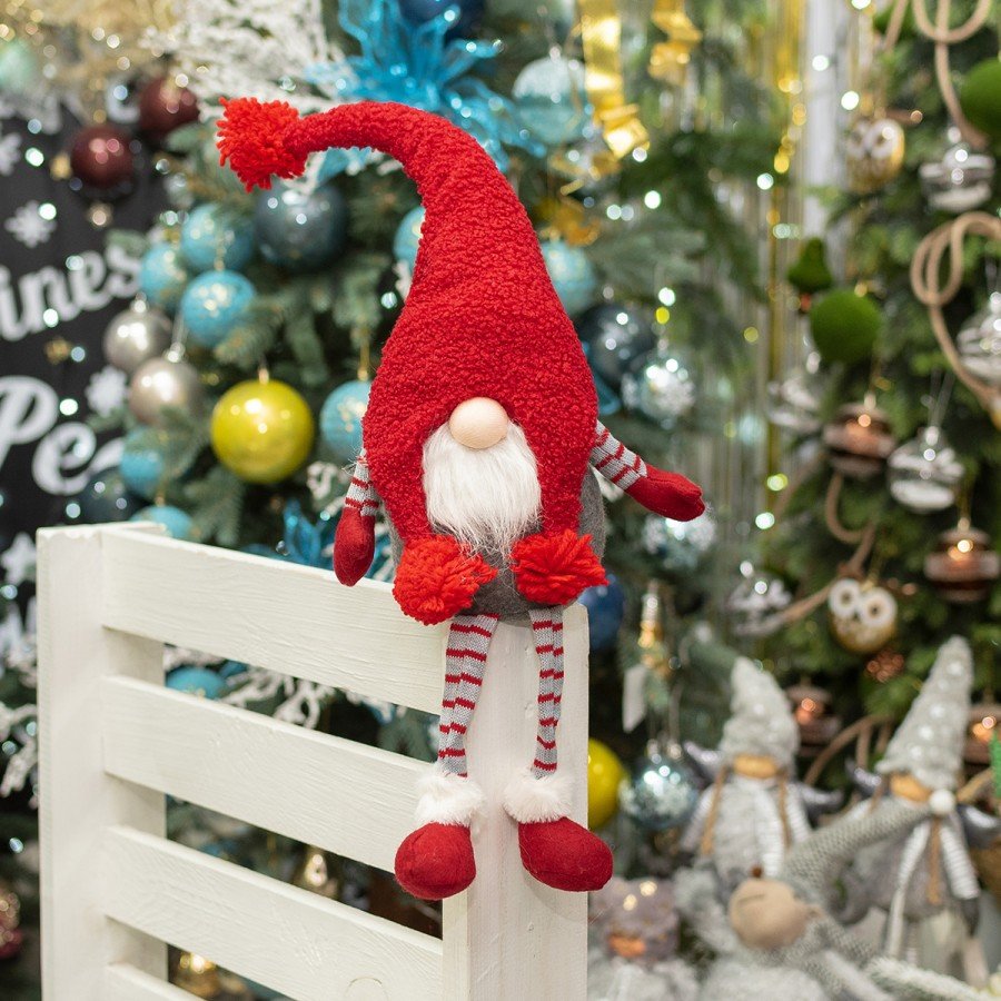 

Гном новогодний Yes! Fun, 50 см, красного цвета
