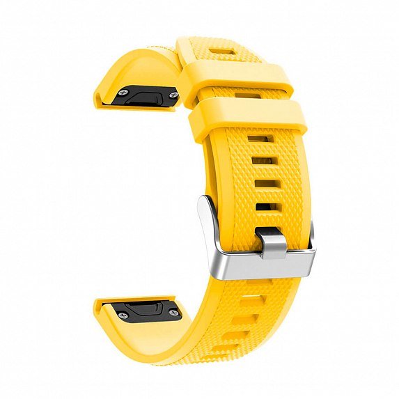 

Fashion Dots Silicone Band Yellow for Garmin QuickFit 22