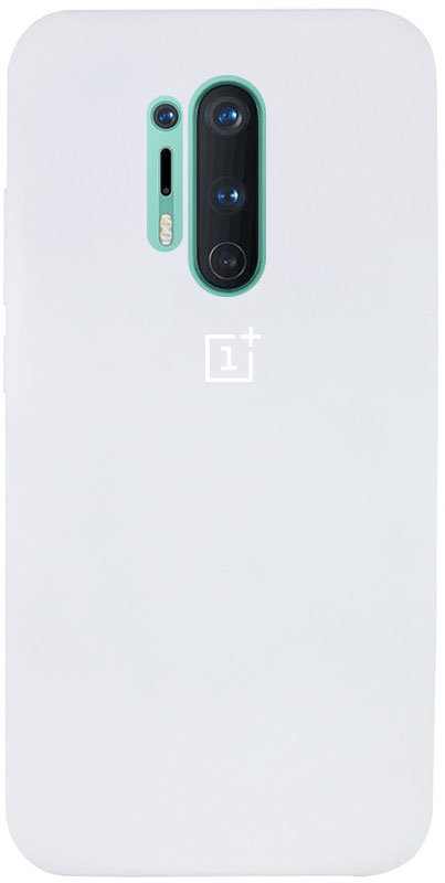 

Mobile Case Silicone Cover White for OnePlus 8 Pro